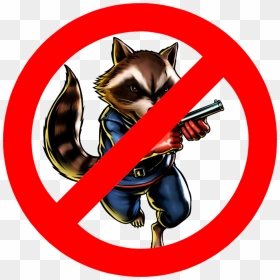 Marvel Cuts Rocket Raccoon From Upcoming Guardians - Ultimate Marvel Vs Capcom 3 Rocket Raccoon, HD Png Download - rocket raccoon png