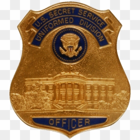 Badge Of The United States Secret Service Uniformed - Uniformed Division Us Secret Service, HD Png Download - the division png