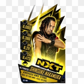 Wrestlemania Supercard Shinsukenakamura R10 Summerslam - Wwe Supercard Png, Transparent Png - shinsuke nakamura png