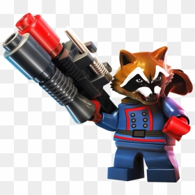 Lego Marvel, HD Png Download - rocket raccoon png