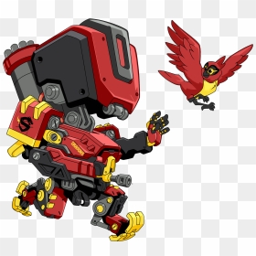 Bastion Spray Png - Overwatch Bastion Cute Spray, Transparent Png - bastion png