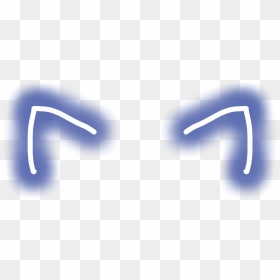 Blue Cat Ears For People That Need It💙💙💙💜💜💜 - Blue Cat Ears Png, Transparent Png - cat ears png