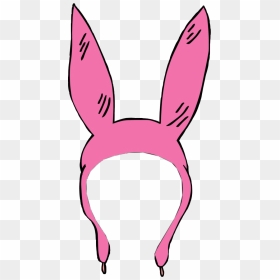 Transparent Louise Belcher Png - Louise Belcher Hat Drawing, Png Download - bunny ears png