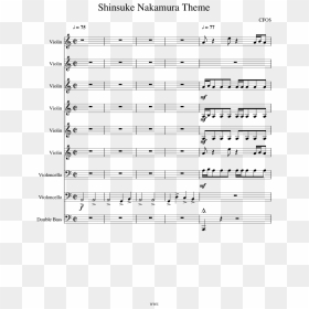 The Rising Sun Wd - Rising Sun Shinsuke Nakamura Violin Sheet Music, HD Png Download - shinsuke nakamura png