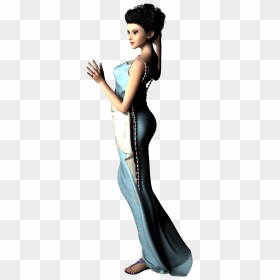 3d Computer Graphics, HD Png Download - woman standing png