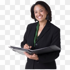 African American Business Woman, HD Png Download - woman standing png