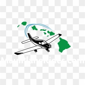 Maui Plane Rides Logo White - Map Of Native Hawaii, HD Png Download - maui png