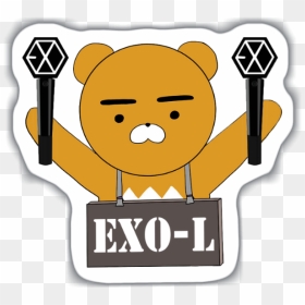 Exo, Kpop, And Sticker Image - Exo Stickers Png, Transparent Png - exo logo png