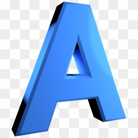 Thumb Image - 3d Alphabet Letters Png, Transparent Png - a+ png