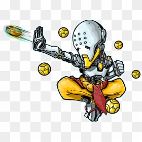 Cartoon , Png Download - Cartoon, Transparent Png - zenyatta png