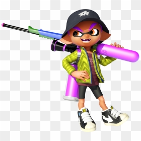 The System Will Automatically Switch Who You"ll Chat - Splatoon Splatterscope, HD Png Download - splatoon 2 png