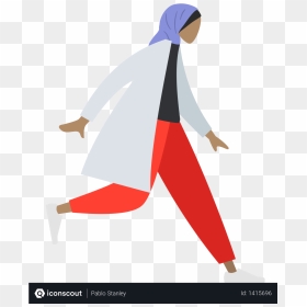 Illustration, HD Png Download - woman standing png
