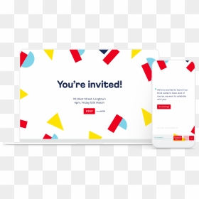 Screenshot, HD Png Download - you're invited png