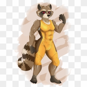 Gotg - Rocket Raccoon - Fur Affinity Rocket Raccoon, HD Png Download - rocket raccoon png