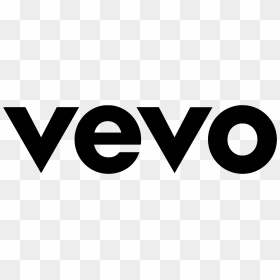 Vevo Logo Black - Vevo Logo, HD Png Download - vevo png