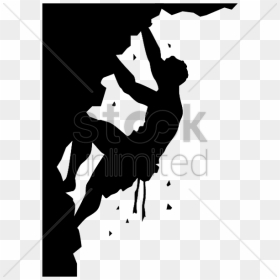 Transparent Hip Hop Dancer Silhouette Png - Man Climbing Silhouette, Png Download - mountain silhouette png