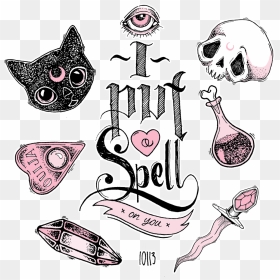 Put A Spell On You, HD Png Download - tatuajes tumblr png