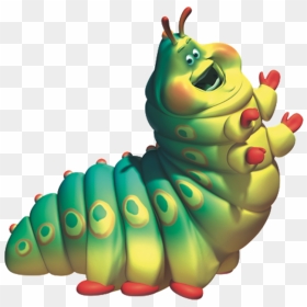 Transparent Caterpillar Png - Heimlich Bugs Life Caterpillar, Png Download - caterpillar png