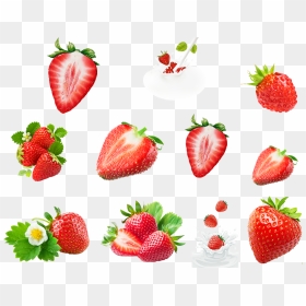 Pin By Pngsector On Strawberry Png Image & Strawberry - Strawberry Png Free Download, Transparent Png - strawberries png