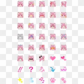My Melody Discord Emotes, HD Png Download - cat ears png