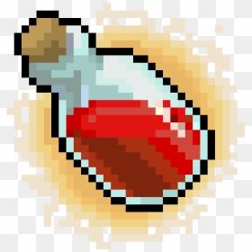 Pixel Potion Png - Transparent Cute Ghost Png, Png Download - potion png