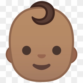 Baby Medium Skin Tone Icon - Baby Emoji Png, Transparent Png - baby emoji png