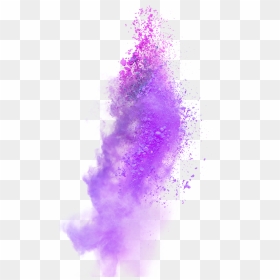 Purple Smoke Transparent - Purple Powder Explosion Png, Png Download - purple smoke png