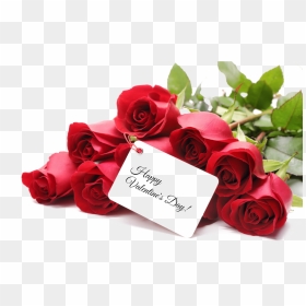 Valentines Day Png Image - Happy Valentine Day Rose, Transparent Png - red roses png