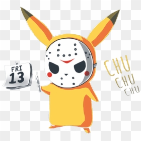 Filter[filter] Friday The 13th Pikachu - Friday The 13th Tomorrow, HD Png Download - friday the 13th png