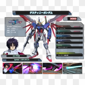 Gundam Extreme Vs Full Boost Destiny , Png Download - Astray Red Frame Pilot, Transparent Png - destiny png