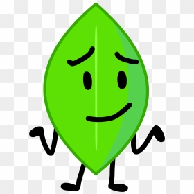 Battle For Dream Island Wiki - Leafy Battle For Bfdi, HD Png Download - leafyishere png