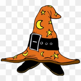 Witch Hat Clipart Kid Hat - Clip Art Of Hat Halloween, HD Png Download - witch hat png