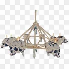 Bonechandelierfarket - Forest Bone Chandelier, HD Png Download - chandelier png