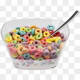 Fruit Loops Transparency Yebbi Gongju Http - Fruity Pebbles Froot Loops, HD Png Download - cereal png