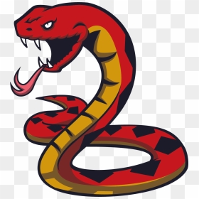 Snake Tattoo Png Transparent Quality Images - Red Snake Clipart, Png Download - solid snake png