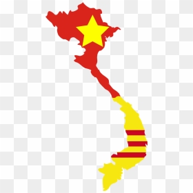 Vietnam Flag Map Png, Transparent Png - communist symbol png