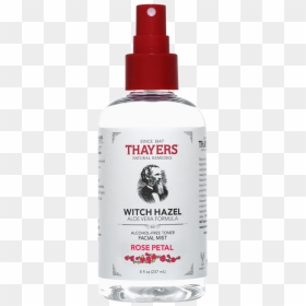 Witch Hazel Aloe Vera Facial Mist Formula, Rose Petal - Thayers Witch Hazel Toner Spray, HD Png Download - rose petal png