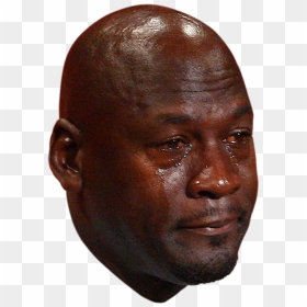 Michael Jordan Crying Face - Michael Jordan Crying Eyes, HD Png Download - crying jordan png