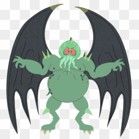 How Cthulhu Would Have Looked Like, In South Park Season - South Park Cthulhu Png, Transparent Png - cthulhu png