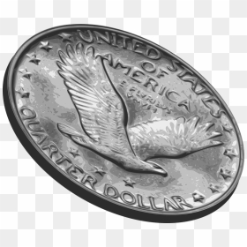 Quarter Flip Transparent, HD Png Download - quarter png