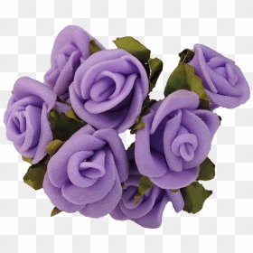 Purple Rose Lavender Flower - Violet, HD Png Download - purple rose png