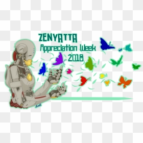 Hello So, I Thought Zenyatta Deserved A Week Of Appreciation, - Illustration, HD Png Download - zenyatta png