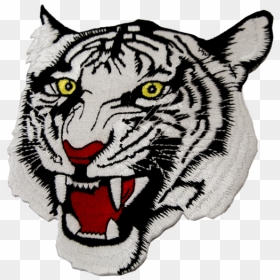 White Tiger Patch, HD Png Download - white tiger png
