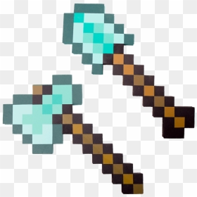 Minecraft Diamond Sword - Minecraft Pixel Art Armas, HD Png Download - vhv