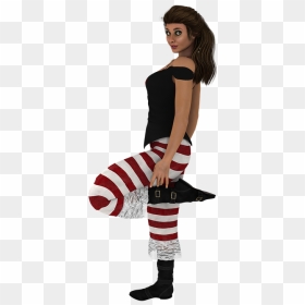 Girl, HD Png Download - woman standing png