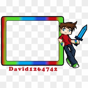 Minecraft Frame Minecraft Border Clipart - Minecraft Facecam Border Png, Transparent Png - facecam border png