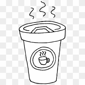 Tea Coffee Cafe Starbucks Cup Download Hq Png - Coffee Cup Colouring Page, Transparent Png - starbucks cup png