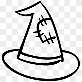 Halloween Witch Hat - Witch Hat Png White, Transparent Png - witch hat png