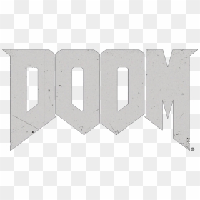 Doom 4 Logo Png Banner Free Download - Doom Logo White Png, Transparent Png - doom logo png