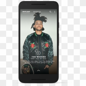 Vevo-android - Weeknd Palm Tree Hair, HD Png Download - vevo png